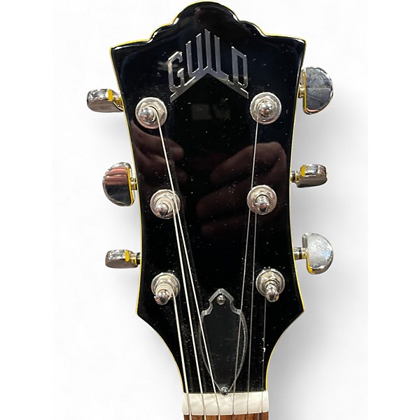 Used Guild Polara Voltage Yellow Solid Body Electric Guitar