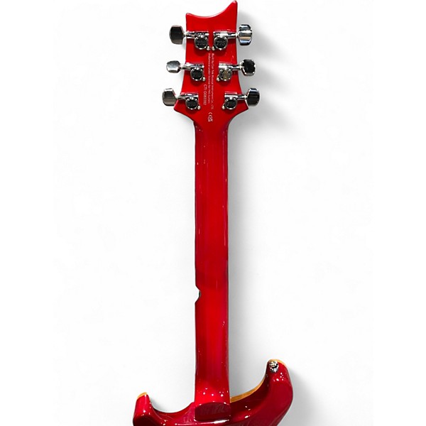 Used PRS SE Custom 24 Cherry Solid Body Electric Guitar