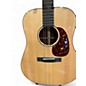 Used Huss & Dalton DM CUSTOM Natural Acoustic Guitar