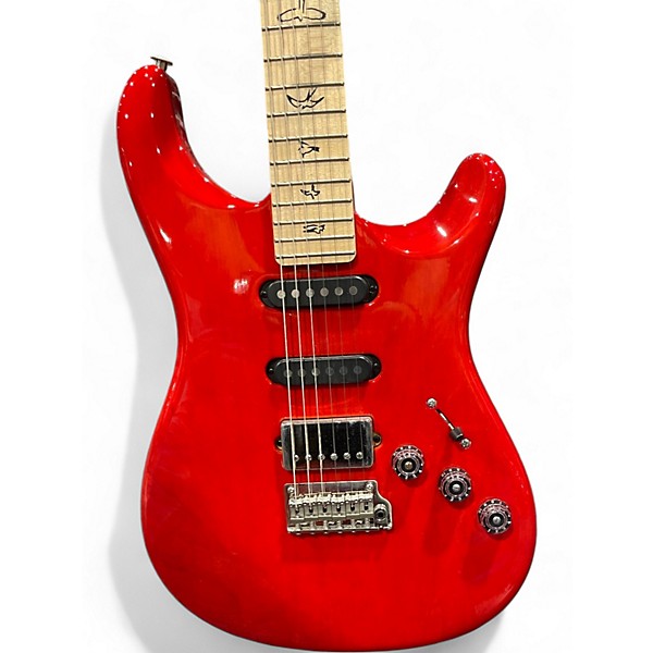 Used PRS S2 fiore Red Solid Body Electric Guitar