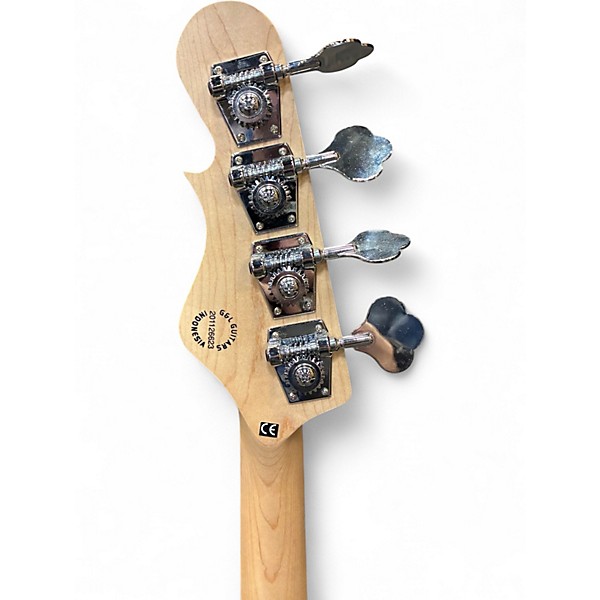 Used G&L JB-2 tribute 2 Tone Sunburst Electric Bass Guitar