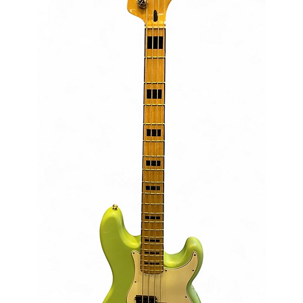 Used Fender FSR Deluxe Special Precision Bass Seafoam Green Electric Bass Guitar