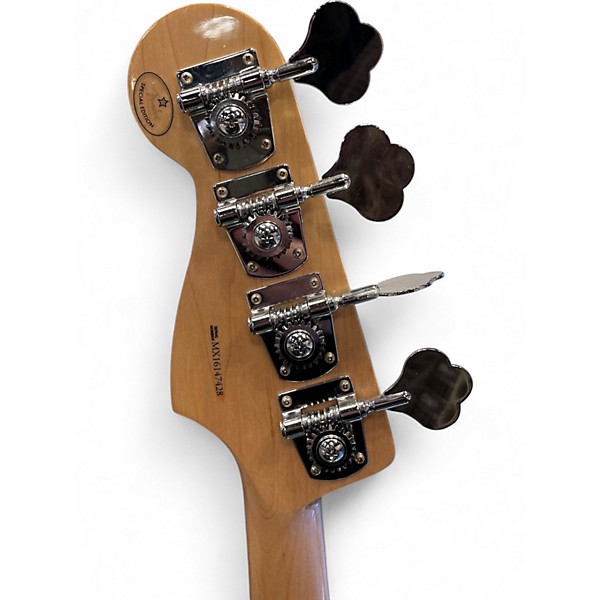 Used Fender FSR Deluxe Special Precision Bass Seafoam Green Electric Bass Guitar