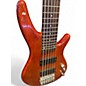 Used Ibanez GSR396 6 String Brown Electric Bass Guitar thumbnail