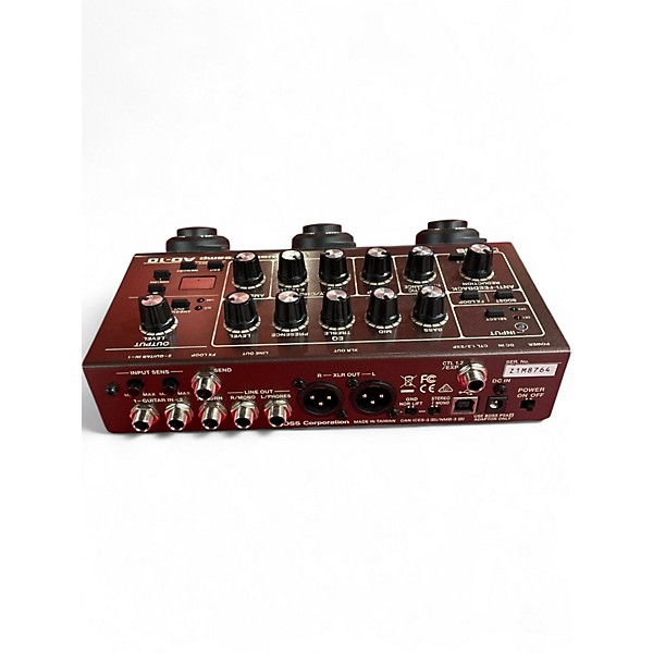 Used Boss AD-10 Acoustic Preamp Effect Processor