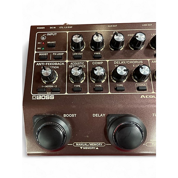 Used Boss AD-10 Acoustic Preamp Effect Processor