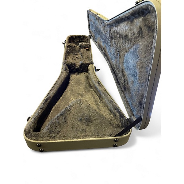 Used Gibson CAORINA FLYING V WALNUT  Brown Solid Body Electric Guitar