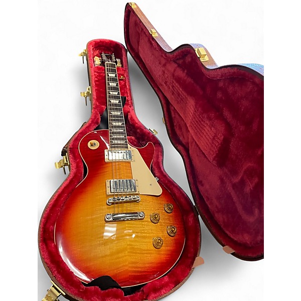 Used Gibson Les Paul Standard 3 Color Sunburst Solid Body Electric Guitar