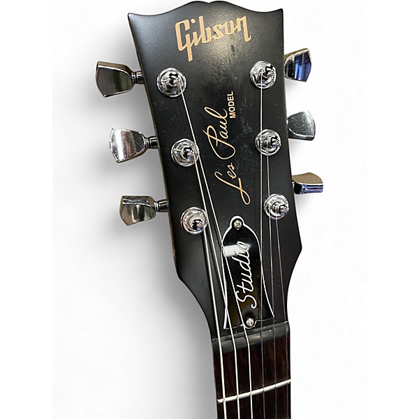 Used Gibson Les Paul Studio Ebony Solid Body Electric Guitar