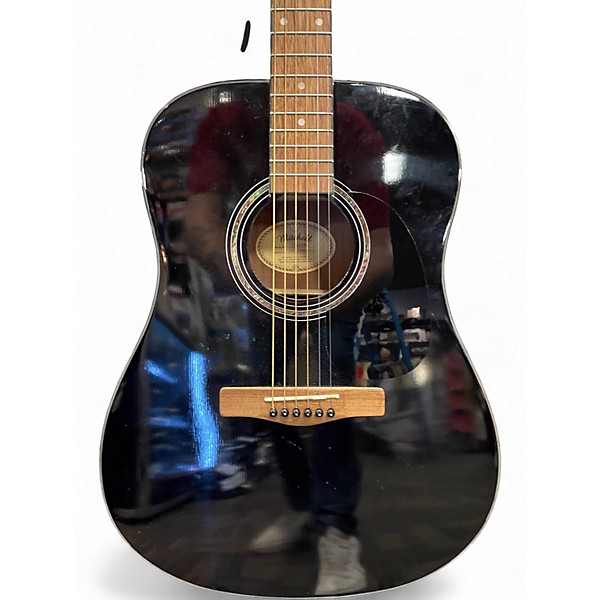 Used Mitchell D120 Black Acoustic Guitar