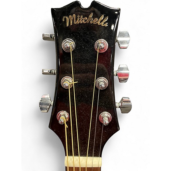 Used Mitchell D120 Black Acoustic Guitar