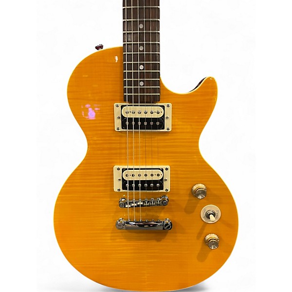 Used Epiphone Les Paul Special II Vintage Yellow Solid Body Electric Guitar