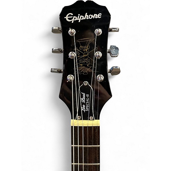 Used Epiphone Les Paul Special II Vintage Yellow Solid Body Electric Guitar