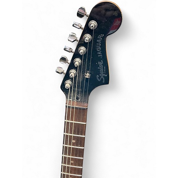 Used Squier Contemporary Jaguar gold Solid Body Electric Guitar