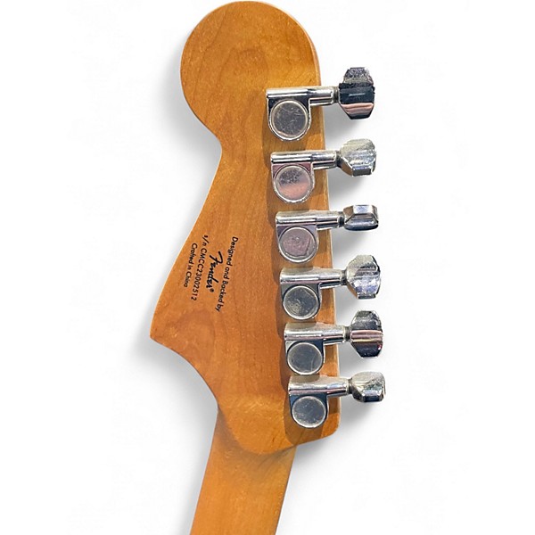 Used Squier Contemporary Jaguar gold Solid Body Electric Guitar