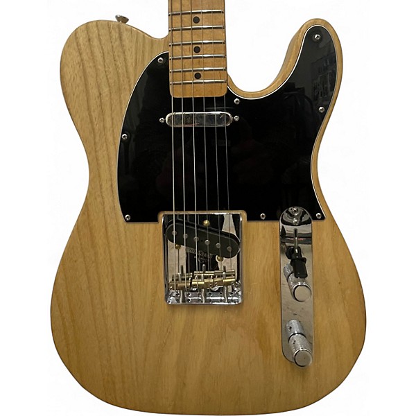Used Fender Deluxe Nashville Telecaster Natural Solid Body Electric Guitar
