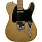 Used Fender Deluxe Nashville Telecaster Natural Solid Body Electric Guitar