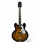 Used Epiphone casino Vintage Sunburst Hollow Body Electric Guitar thumbnail