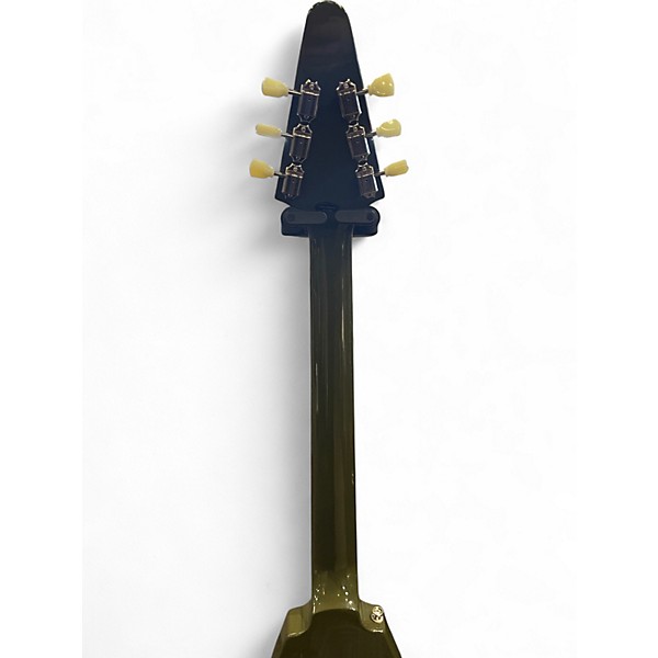 Used Epiphone FLYING V OLIVE DRAB Solid Body Electric Guitar