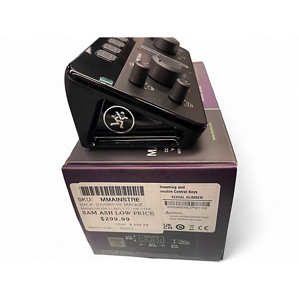 Used Mackie Mainstream Audio Interface