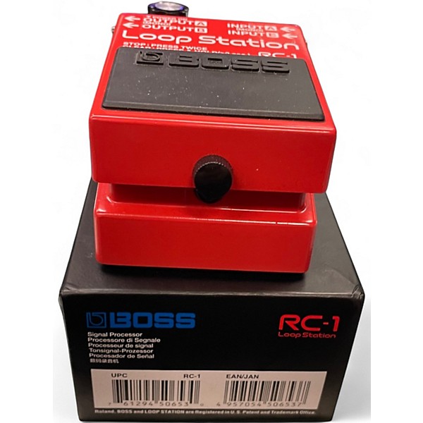 Used BOSS RC1 Loop Station Pedal