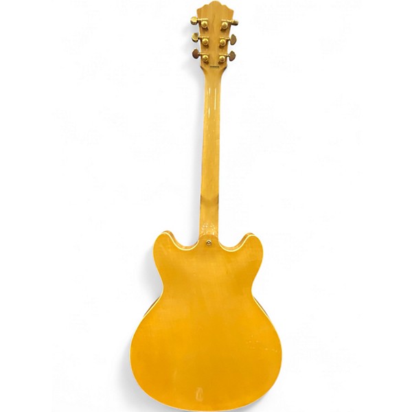 Used Washburn HB35 Natural Hollow Body Electric Guitar