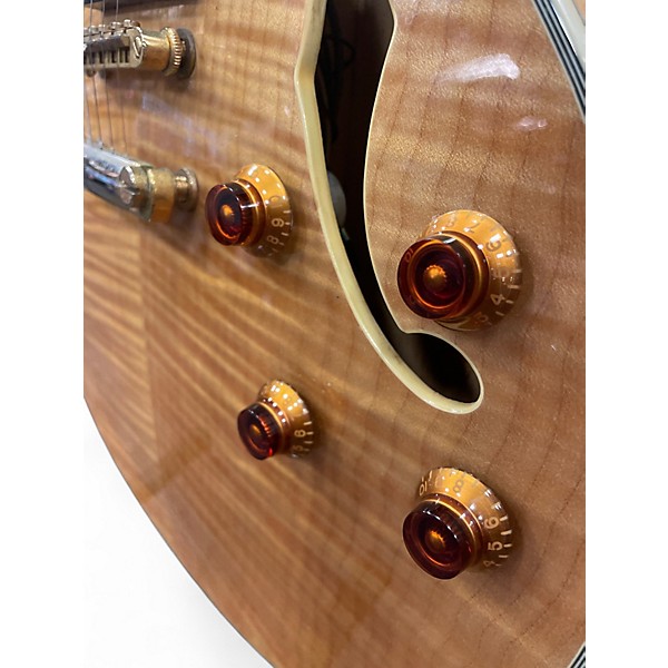 Used Washburn HB35 Natural Hollow Body Electric Guitar