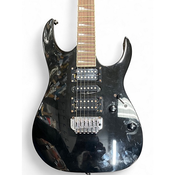 Used Ibanez GRG170DX Black Solid Body Electric Guitar