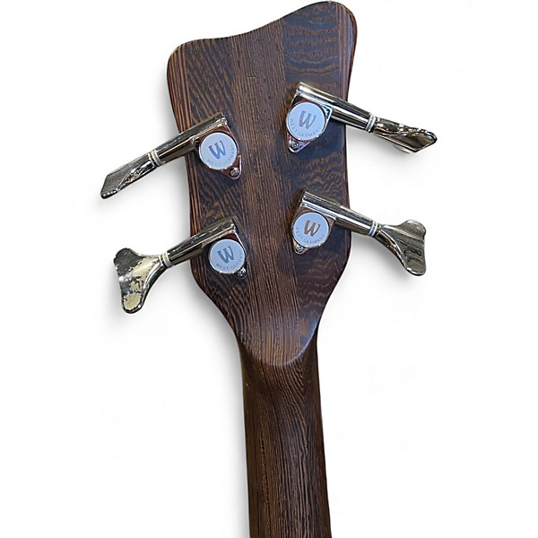 Used Warwick Corvette 4 String NATURAL OIL Electric Bass Guitar