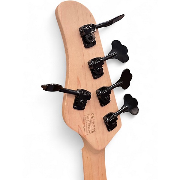 Used Schecter Guitar Research DIAMOND SERIES J5 Seafoam Green Electric Bass Guitar