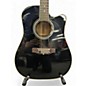 Vintage 1996 Takamine EF381C Black 12 String Acoustic Electric Guitar