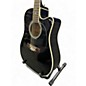 Vintage 1996 Takamine EF381C Black 12 String Acoustic Electric Guitar