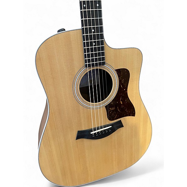 Used Taylor 210CE Natural Acoustic Electric Guitar