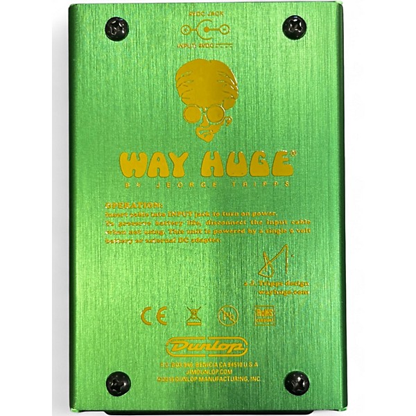 Used Way Huge Electronics WHE401 Swollen Pickle MKII Super Jumbo Fuzz Effect Pedal