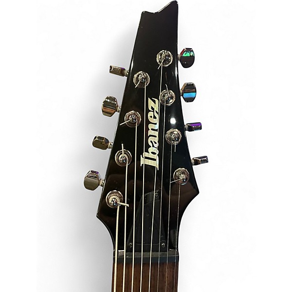 Used Ibanez RGIR28FE Iron Label 8 String Black Solid Body Electric Guitar