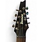 Used Ibanez RGIR28FE Iron Label 8 String Black Solid Body Electric Guitar