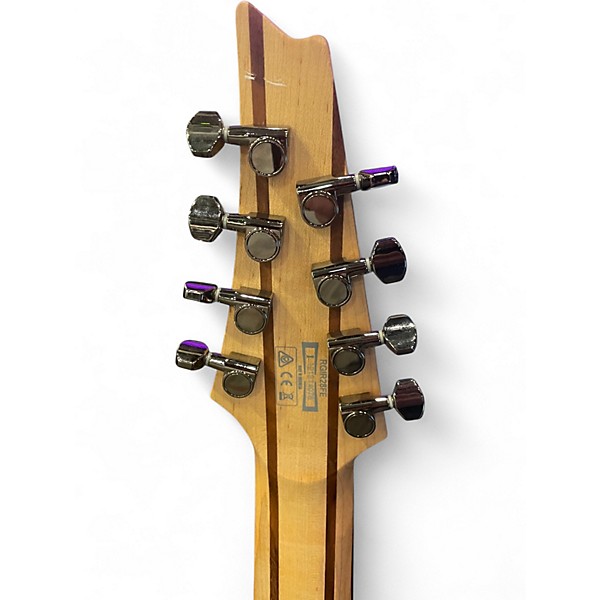 Used Ibanez RGIR28FE Iron Label 8 String Black Solid Body Electric Guitar