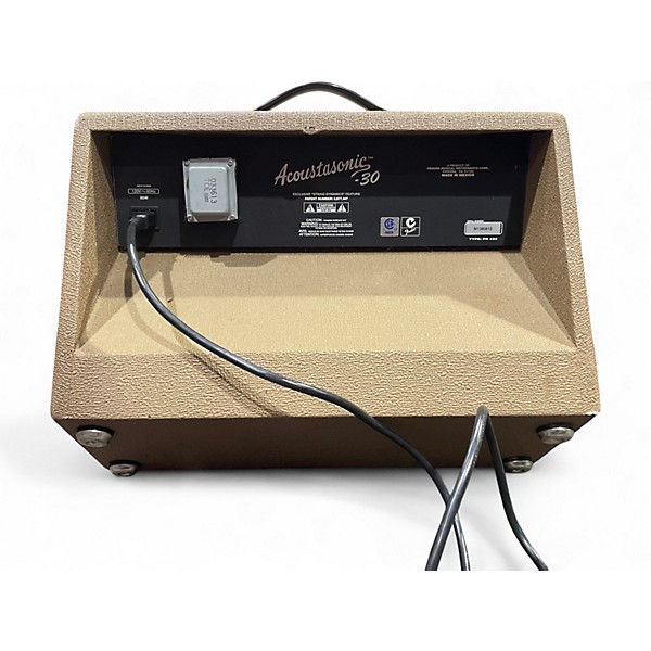 Used Fender Acoustasonic 30 DSP Acoustic Guitar Combo Amp