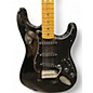 Used Fender Mexican Standard Stratocaster Black Solid Body Electric Guitar