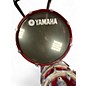 Used Yamaha 4 Piece Stage Custom Cranberry Red Drum Kit