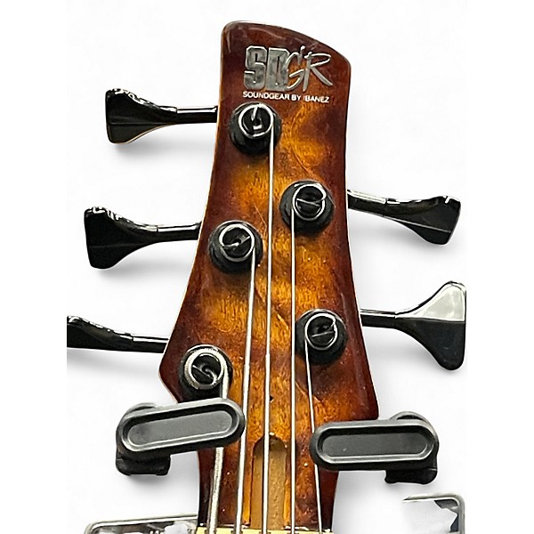 Used 2025 Ibanez SDGR Tobacco Burst Electric Bass Guitar