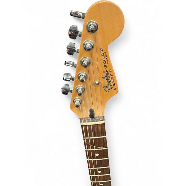 Used 2011 Fender STRATOCASTER Black Solid Body Electric Guitar