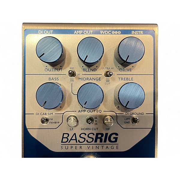 Used Origin Effects BASSRIG SUPER VINTAGE Bass Effect Pedal