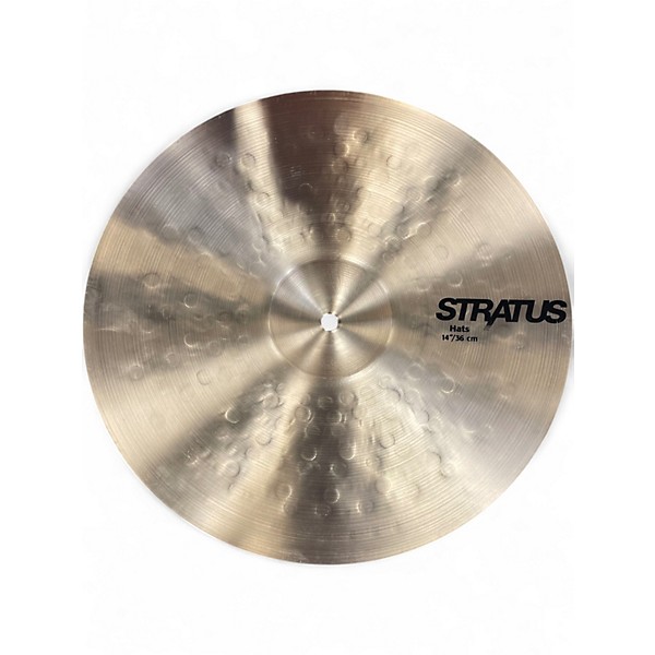 Used SABIAN 14in Stratus Hi Hats Cymbal