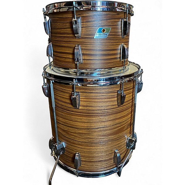 Vintage 1960s Ludwig 4 Piece Classic Vintage Natural Drum Kit