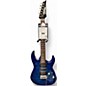 Used Ibanez GRX70QA Trans Blue Solid Body Electric Guitar thumbnail