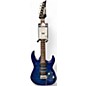 Used Ibanez GRX70QA Trans Blue Solid Body Electric Guitar
