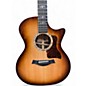 Used 2023 Taylor Custom 414ce Shaded Edge Burst Acoustic Electric Guitar