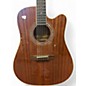 Used Zager ZAD-50CE Natural Acoustic Electric Guitar