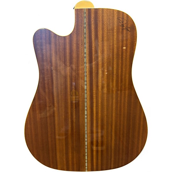 Used Zager ZAD-50CE Natural Acoustic Electric Guitar